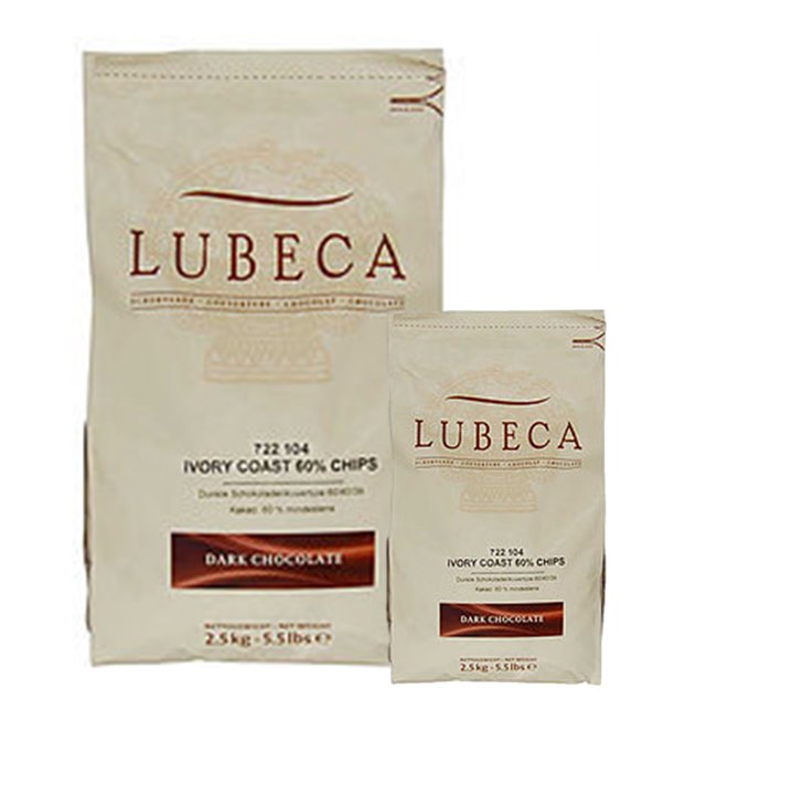 1ק קילו שוקולד מריר% 60 לובקה למהדרין