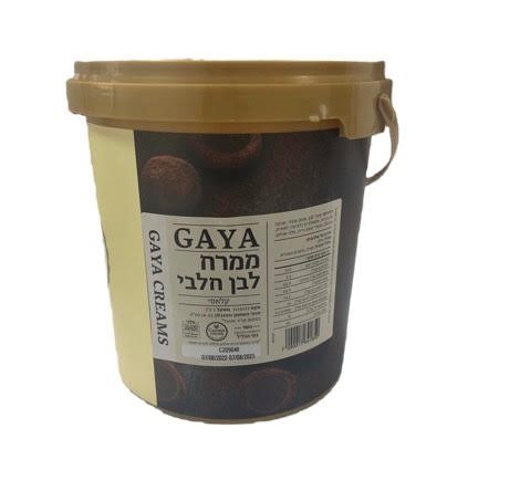 ממרח לבן חלבי 5 קילו בד"ץ העד"ח