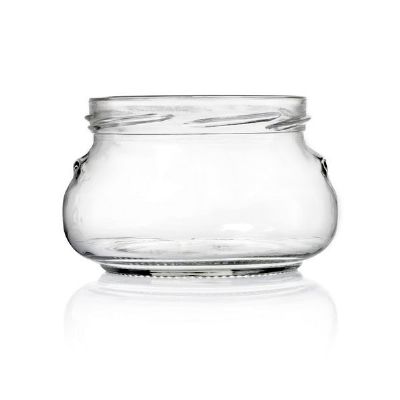 צנצנת זכוכית טורין 290 כולל מכסה