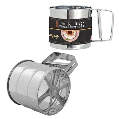 מפזר אבקת סוכר נירוסטה