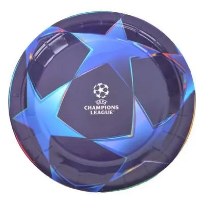 צלחות נייר 23 סמ 8 יח-ליגת האלופות