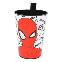 כוס עם קש ספיידי