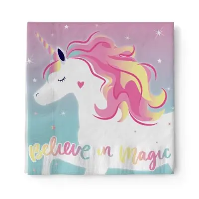 מפיות נייר 16 יח-חד קרן פסטלי