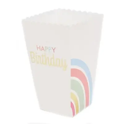 קופסאות פופקורן וחטיפים 4יח-HB קשת