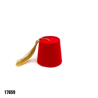 כובע תרבוש אדום קטן* 3 יח'