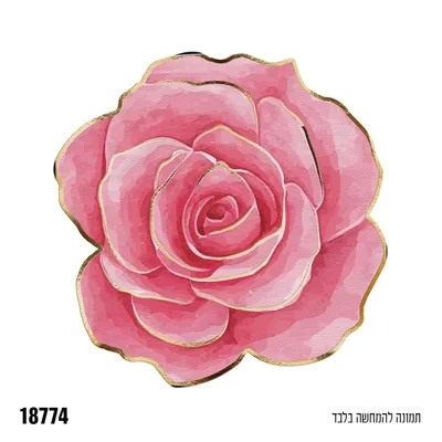 מפית פרח * 12 יח'