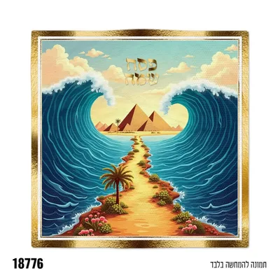 מפית פסח שמח * 16 יח'